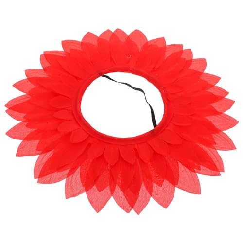 KOMBIUDA Sonnenblumenhut für Hochzeitsdekorationen Party-Requisite partyhüte sonnenblumen haarschmuck stutzenhalter kleidung Blumenkopfschmuck Sonnenblumenkappe Seidentuch rot KOMBIUDA Sonnenblumenhut für Hochzeitsdekorationen Party-Requisite partyhüte sonnenblumen haarschmuck stutzenhalter kleidung Blumenkopfschmuck Sonnenblumenkappe Seidentuch rot von KOMBIUDA