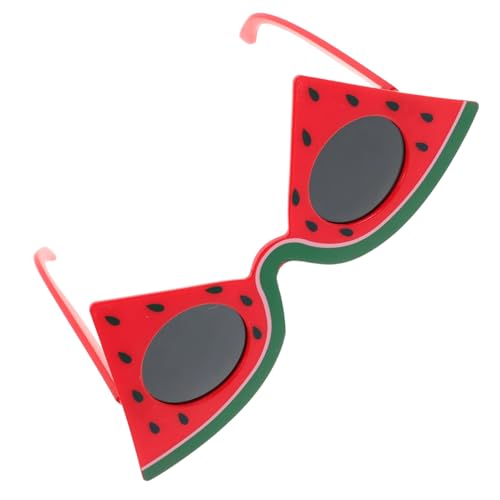 KOMBIUDA Sonnenbrille Wassermelone Langlebige Bequeme Partybrille für Strand und Hawaii Mottopartys Lustige Fruchtform für Geburtstage und Verkleidungen von KOMBIUDA