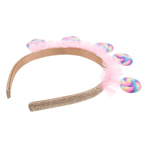 KOMBIUDA Stirnband Lollipop Haarreif Candy Kopfschmuck Süßes Party Haarband Mädchen Geburtstagsfeier Kostüm Zubehör Flexibel und Bequem für Party Favor KOMBIUDA Stirnband Lollipop Haarreif Candy Kopfschmuck Süßes Party Haarband Mädchen Geburtstagsfeier Kostüm Zubehör Flexibel und Bequem für Party Favor von KOMBIUDA