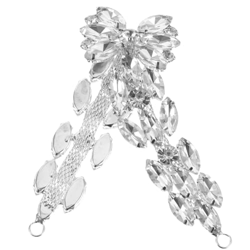KOMBIUDA Strass Applikation Brautgürtel mit Funkelnden Glassteinen Dekoratives DIY Patch für Hochzeitskleider Schuhe und Accessoires Weißes Elegantes Applique für Festliche Kleidung KOMBIUDA Strass Applikation Brautgürtel mit Funkelnden Glassteinen Dekoratives DIY Patch für Hochzeitskleider Schuhe und Accessoires Weißes Elegantes Applique für Festliche Kleidung von KOMBIUDA