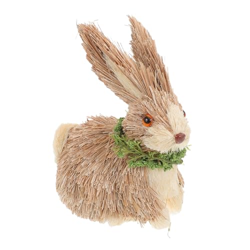 KOMBIUDA Strohhase Ostern Realistische Tiergartenstatuen Bauernhaus Rustikale Osterhasen Kaninchenstatue Osterhasen Deocr Bauernhaus Tischdekoration Ostern Tischdekoration KOMBIUDA Strohhase Ostern Realistische Tiergartenstatuen Bauernhaus Rustikale Osterhasen Kaninchenstatue Osterhasen Deocr Bauernhaus Tischdekoration Ostern Tischdekoration von KOMBIUDA