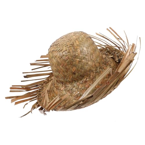 KOMBIUDA Strohhut Sonne Strand Wallaroo Kappe gartenvliese kopfschutz Kopfbedeckung sombrero hut sun visor Outdoor-Hut hawaiianischer Hula-Hut Hüte für draußen Partydekorationen Partyhut KOMBIUDA Strohhut Sonne Strand Wallaroo Kappe gartenvliese kopfschutz Kopfbedeckung sombrero hut sun visor Outdoor-Hut hawaiianischer Hula-Hut Hüte für draußen Partydekorationen Partyhut von KOMBIUDA