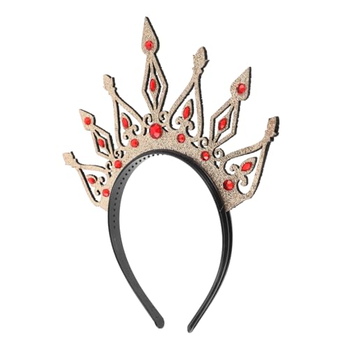 KOMBIUDA Tiara Stirnband Goldene Krone Vintage Design Haar Accessoire Damen Haarreif für Geburtstag Party Hochzeit Kostüm Karneval Fest KOMBIUDA Tiara Stirnband Goldene Krone Vintage Design Haar Accessoire Damen Haarreif für Geburtstag Party Hochzeit Kostüm Karneval Fest von KOMBIUDA