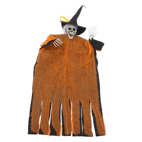 KOMBIUDA Verstellbarer Geist für Garten Terrasse Balkon und Indoor Party Halloween Dekoration Orange für Schaurige KOMBIUDA Verstellbarer Geist für Garten Terrasse Balkon und Indoor Party Halloween Dekoration Orange für Schaurige von KOMBIUDA
