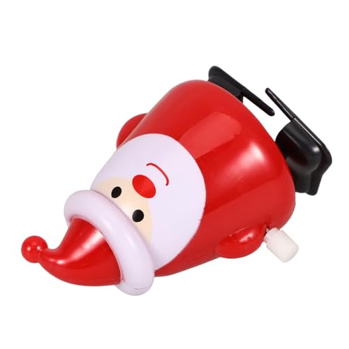 KOMBIUDA Weihnachtlicher Aufziehspielzeug-Santa Claus Lustige Kreative Tischdekoration Für Feiertage Sicherem Material Batterielos Mit Stabiler Bauweise Als Für Weihnachtsliebhaber von KOMBIUDA