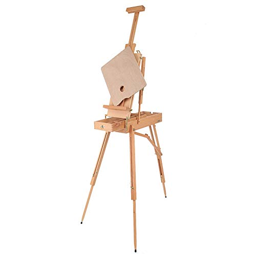 KOMFGT Maler-Staffelei für Damen, Leinwand, Stativ, Präsentationsständer, Künstler, Maler, Handwerk, Ausstellungshalter, Skizzieren, tragbar, zusammenklappbar KOMFGT Maler-Staffelei für Damen, Leinwand, Stativ, Präsentationsständer, Künstler, Maler, Handwerk, Ausstellungshalter, Skizzieren, tragbar, zusammenklappbar von KOMFGT