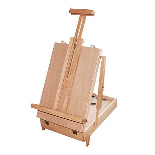 KOMFGT Multifunktionale Staffelei für Skizzieren, Malen, Display, Staffelei für Kunst, professionell, tragbarer Malkasten KOMFGT Multifunktionale Staffelei für Skizzieren, Malen, Display, Staffelei für Kunst, professionell, tragbarer Malkasten von KOMFGT