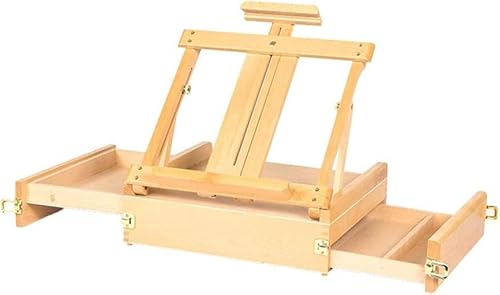 KOMFGT Staffelei, Schublade, doppellagig, Aufbewahrungsstaffelei, hochwertige Staffelei KOMFGT Staffelei, Schublade, doppellagig, Aufbewahrungsstaffelei, hochwertige Staffelei von KOMFGT