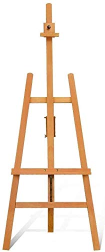 KOMFGT Staffelei-Halterung für Erwachsene, Öl, multifunktional, Holz, Skizze, Aquarellbrett, Malerei, natürliche Textur, klar, gute Härte, Holz, Künstler, Bastelbox KOMFGT Staffelei-Halterung für Erwachsene, Öl, multifunktional, Holz, Skizze, Aquarellbrett, Malerei, natürliche Textur, klar, gute Härte, Holz, Künstler, Bastelbox von KOMFGT
