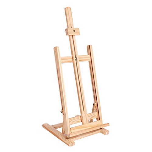KOMFGT Staffelei Ständer Display Staffelei für Bilderrahmen Staffelei für Teller Holz Desktop von KOMFGT