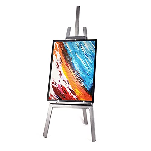 KOMFGT Staffelei-Staffelei, 155 cm, verstellbar, für Künstler, Feld, Studio, Malerei, Staffelei für Ausstellungen, Zeichnen, Malen, Hochzeiten, Schaufenster von KOMFGT