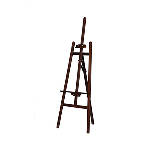 KOMFGT Staffelei aus Holz, A-Rahmen, Studio-Staffelei, faltbar, Kiefernholz, Kinder, Künstler, Malerei, verstellbar, multifunktional, Braun 1,5 cm KOMFGT Staffelei aus Holz, A-Rahmen, Studio-Staffelei, faltbar, Kiefernholz, Kinder, Künstler, Malerei, verstellbar, multifunktional, Braun 1,5 cm von KOMFGT