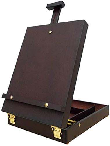 KOMFGT Staffelei und Skizzenbrett, Malerei, Kunst, Werkzeugkasten, Aufbewahrungsbox, professionelles Display, elegant, vielseitig, Tischplatz, während Pläne für Künstler KOMFGT Staffelei und Skizzenbrett, Malerei, Kunst, Werkzeugkasten, Aufbewahrungsbox, professionelles Display, elegant, vielseitig, Tischplatz, während Pläne für Künstler von KOMFGT