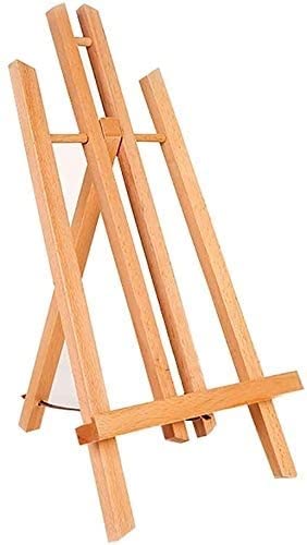 KOMFGT Verstellbare Schreibtischstaffelei, tragbare Tischstaffelei, Holzstativ, Staffelei, Kunst, Malerei, Halterung, Tischplatte für Künstler, Ausstellung, Malerei, Staffelei, 46 cm KOMFGT Verstellbare Schreibtischstaffelei, tragbare Tischstaffelei, Holzstativ, Staffelei, Kunst, Malerei, Halterung, Tischplatte für Künstler, Ausstellung, Malerei, Staffelei, 46 cm von KOMFGT