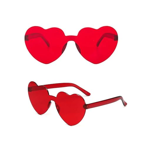 KOMUNJ 2 Stück Party Brille, Magische Farben Party Brille, Hippie Brille, Fasching Kostüm Mottoparty, für Kinder und Erwachsene von KOMUNJ