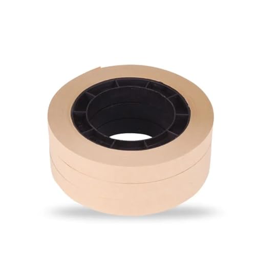 Banknotenbindemaschine, intelligente Induktions-Umreifungsmaschine, Heißschmelz-Papierband-Bindemaschine für profis und heimwerker(Brown tape 40 rolls) von KONGMM