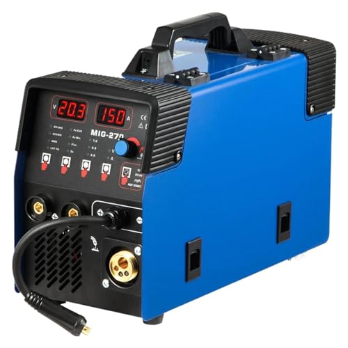 KONGMM Plasmaschneider, 3 in 1 kombiniertes MMA MIG Wig Plasmaschneiden 55 Amp Inverter Plasmaschweißgerät Tragbare Schweißschneidemaschine Plasmaschneider für Edelstahl, Stahl und Aluminium KONGMM Plasmaschneider, 3 in 1 kombiniertes MMA MIG Wig Plasmaschneiden 55 Amp Inverter Plasmaschweißgerät Tragbare Schweißschneidemaschine Plasmaschneider für Edelstahl, Stahl und Aluminium von KONGMM