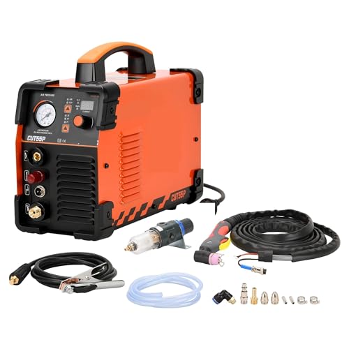 KONGMM Plasmaschneider, 55 Ampere Lichtbogenplasmaschneider CUT55P Arc 220 Plasmaschneidemaschine, maximale Schnittstärke 16 mm für Edelstahl, Stahl und Aluminium KONGMM Plasmaschneider, 55 Ampere Lichtbogenplasmaschneider CUT55P Arc 220 Plasmaschneidemaschine, maximale Schnittstärke 16 mm für Edelstahl, Stahl und Aluminium von KONGMM