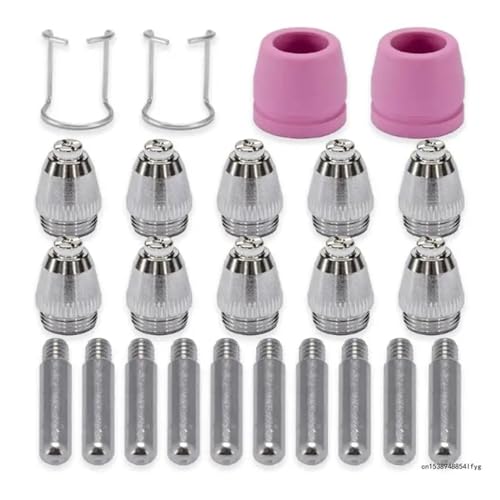KONGMM Plasmaschneider, AG60 SG55 WSD60P Plasmaschneider Schneidbrenner Spitzendüsen Verbrauchsmaterialien 0,45 Zoll für Edelstahl, Stahl und Aluminium KONGMM Plasmaschneider, AG60 SG55 WSD60P Plasmaschneider Schneidbrenner Spitzendüsen Verbrauchsmaterialien 0,45 Zoll für Edelstahl, Stahl und Aluminium von KONGMM