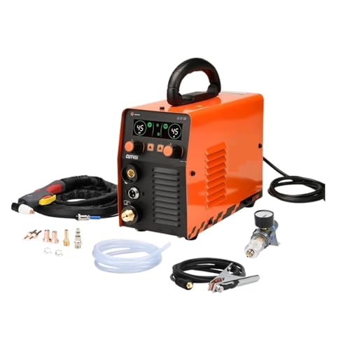 KONGMM Plasmaschneider, CUT45i IGTB Inverter Plasmaschneider 220 45 Ampere Schneidemaschine, maximale Schnittstärke bis zu 12 mm für Edelstahl, Stahl und Aluminium KONGMM Plasmaschneider, CUT45i IGTB Inverter Plasmaschneider 220 45 Ampere Schneidemaschine, maximale Schnittstärke bis zu 12 mm für Edelstahl, Stahl und Aluminium von KONGMM