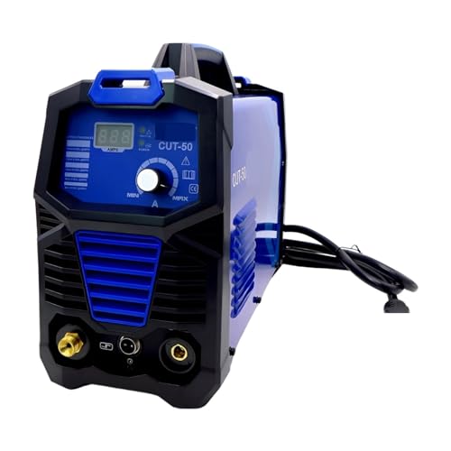 KONGMM Plasmaschneider, CUT50 Luftplasmaschneider 110 220 Doppelspannung Hochfrequenz-Inverter-Plasmaschneidemaschine Industrieller Metallschneider für Edelstahl, Stahl und Aluminium KONGMM Plasmaschneider, CUT50 Luftplasmaschneider 110 220 Doppelspannung Hochfrequenz-Inverter-Plasmaschneidemaschine Industrieller Metallschneider für Edelstahl, Stahl und Aluminium von KONGMM