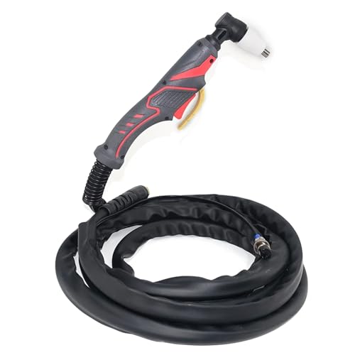 KONGMM Plasmaschneider, PT-31 Inverter-Plasmaschneidpistole, 40 A, luftgekühlter PT31-Plasmaschneidbrenner für Edelstahl, Stahl und Aluminium(A. 4m Torch) von KONGMM
