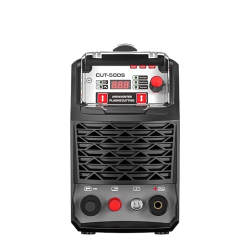 KONGMM Plasmaschneider, Plasmaschneidemaschine CUT-50D/CUT-50DS 110/220 40A HF Arc Berührungsloser Plasmaschneider für Edelstahl, Stahl und Aluminium(50DS) von KONGMM
