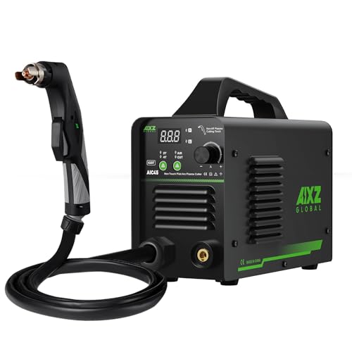 KONGMM Plasmaschneider, Plasmaschneider, berührungslos, ARC AIC45, 45 Ampere, DC-Luft-Plasmaschneidemaschine, digitaler Plasmaschneider, sauberer Schnitt, 16 mm für Edelstahl, Stahl und Aluminium KONGMM Plasmaschneider, Plasmaschneider, berührungslos, ARC AIC45, 45 Ampere, DC-Luft-Plasmaschneidemaschine, digitaler Plasmaschneider, sauberer Schnitt, 16 mm für Edelstahl, Stahl und Aluminium von KONGMM