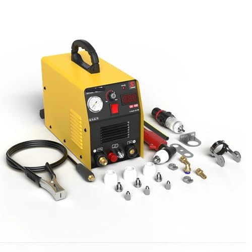 KONGMM Plasmaschneider, Plasmaschneider 55P Amp HF IGBT Inverter Tragbare Luftplasmaschneidemaschine mit Zubehör 12 mm sauberer Schnitt for Metall für Edelstahl, Stahl und Aluminium KONGMM Plasmaschneider, Plasmaschneider 55P Amp HF IGBT Inverter Tragbare Luftplasmaschneidemaschine mit Zubehör 12 mm sauberer Schnitt for Metall für Edelstahl, Stahl und Aluminium von KONGMM