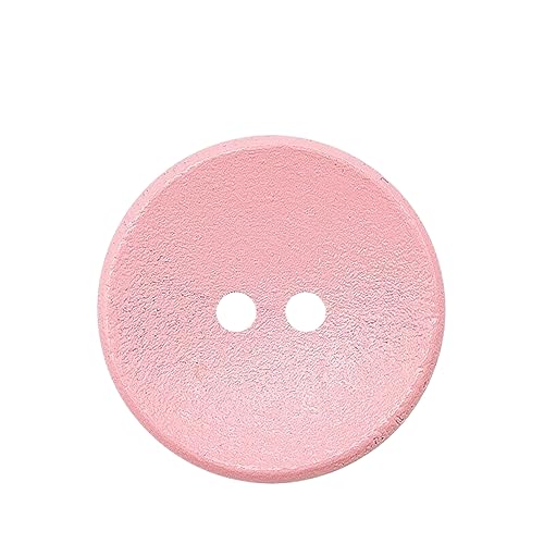 2-Loch-Knöpfe aus natürlichem Holz, handgefertigt, 15–20mm, runde Knöpfe für Kinder, geeignet für DIY-Kleidung, Rosa, 20mm 20pcs 2-Loch-Knöpfe aus natürlichem Holz, handgefertigt, 15–20mm, runde Knöpfe für Kinder, geeignet für DIY-Kleidung, Rosa, 20mm 20pcs von KONGNY