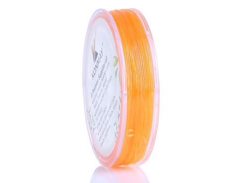 KONMAY 0,6 mm dehnbare Armbandschnur, 38 Meter elastische Kristallschnur, dünne elastische Perlenschnur für Rocailles, Pony-Perlen, Kandi-Perlen und Freundschaftsarmbänder KONMAY 0,6 mm dehnbare Armbandschnur, 38 Meter elastische Kristallschnur, dünne elastische Perlenschnur für Rocailles, Pony-Perlen, Kandi-Perlen und Freundschaftsarmbänder von KONMAY