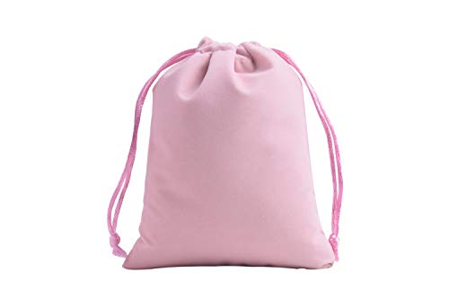 KONMAY 20 Stück Pink weicher Samtbeutel Schmuckbeutel mit Kordelzug, 5x7cm Samt Säckchen Hochzeit Party Geschenksäckchen KONMAY 20 Stück Pink weicher Samtbeutel Schmuckbeutel mit Kordelzug, 5x7cm Samt Säckchen Hochzeit Party Geschenksäckchen von KONMAY