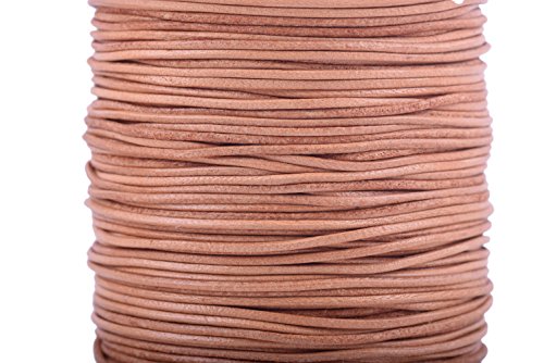 KONMAY 25 Yards Rolle Lederband Rund,Lederschnur,Lederriemen KONMAY 25 Yards Rolle Lederband Rund,Lederschnur,Lederriemen von KONMAY