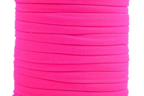 KONMAY 5.0mm 18.2 Meters Elastic-Kordel, Elastisch Band Zum Nähen und Handwerk, Gummikordel, Hutgummi, Neon Rose KONMAY 5.0mm 18.2 Meters Elastic-Kordel, Elastisch Band Zum Nähen und Handwerk, Gummikordel, Hutgummi, Neon Rose von KONMAY