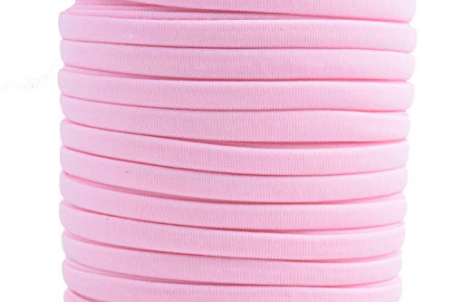 KONMAY 5.0mm 18.2 Meters Elastic-Kordel, Elastisch Band Zum Nähen und Handwerk, Gummikordel, Hutgummi, Pink KONMAY 5.0mm 18.2 Meters Elastic-Kordel, Elastisch Band Zum Nähen und Handwerk, Gummikordel, Hutgummi, Pink von KONMAY