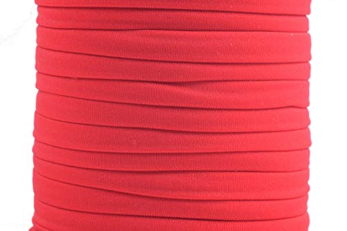 KONMAY 5.0mm 18.2 Meters Elastic-Kordel, Elastisch Band Zum Nähen und Handwerk, Gummikordel, Hutgummi, Rot KONMAY 5.0mm 18.2 Meters Elastic-Kordel, Elastisch Band Zum Nähen und Handwerk, Gummikordel, Hutgummi, Rot von KONMAY