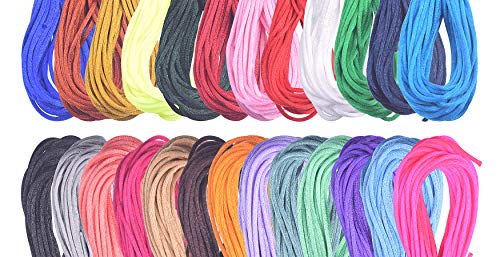 KONMAY Nylon-Rattail-Satin-Seidenband für chinesische Knoten, Kumihimo, Perlenstickerei, Makramee, Schmuckherstellung, 150 m, 150 m, 2,5 mm von KONMAY