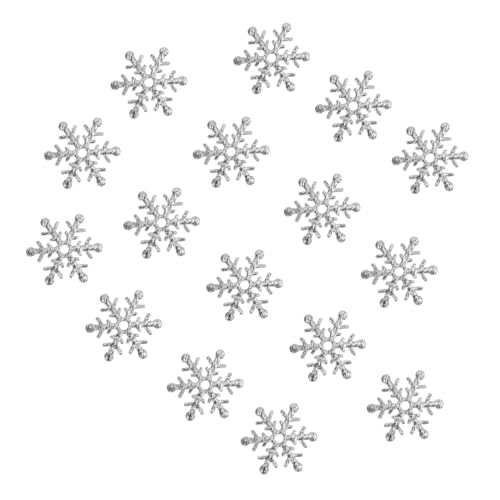 KONTONTY Schneeflocken-pailletten Und Zarte Konfetti-verzierungen 600 Stück Exquisite Weihnachten von KONTONTY