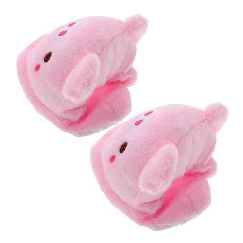 KONTONTY 1 Paar Puppen -Slipperzubehör Tierhausschuhe für Mädchen Puppenhaus-Miniaturen Kleidung für Mädchenpuppen Schuhzubehör Winterzubehör Schuhe für Puppen Mini-Puppen Plüsch Rosa KONTONTY 1 Paar Puppen -Slipperzubehör Tierhausschuhe für Mädchen Puppenhaus-Miniaturen Kleidung für Mädchenpuppen Schuhzubehör Winterzubehör Schuhe für Puppen Mini-Puppen Plüsch Rosa von KONTONTY