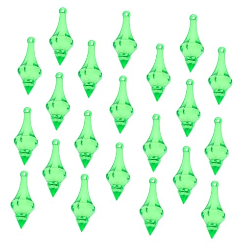 KONTONTY 1 Satz Acryl Anhänger Transparente Dekorationen für Vorhänge Schmuckherstellung und Bastelprojekte Langlebige Hängende Ornamente für Garten und Innenräume von KONTONTY