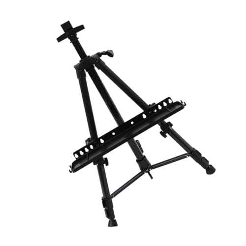 KONTONTY 1 Satz Ausstellungsständer Malstaffelei zum Malen auf Lackierstand Leinwandständer zum Malen stehende Staffelei Künstlerstaffeleien zum Malen Aluminiumlegierung Schwarz KONTONTY 1 Satz Ausstellungsständer Malstaffelei zum Malen auf Lackierstand Leinwandständer zum Malen stehende Staffelei Künstlerstaffeleien zum Malen Aluminiumlegierung Schwarz von KONTONTY