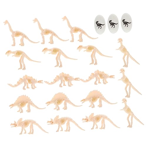 KONTONTY Cupcake-topper Mit Dinosaurier- Skelett Und Spielzeug Party-kuchenzubehör Für Jungen Und Mädchen von KONTONTY