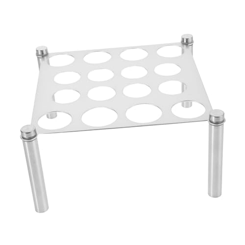 KONTONTY 1 Satz Epoxidharz Schachfiguren Halter Rechteckiger Metallständer für Diy Schachformen Einfach für Bastel und Backprojekte Robustes Design für Langlebigkeit Vielseitig Einsetzbar von KONTONTY