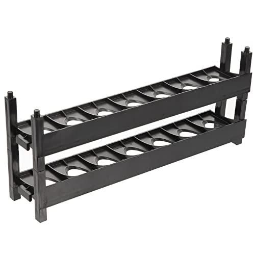 KONTONTY 1 Satz Farbwerkzeug Aufbewahrungsregal Pigmentflaschen Organizer Für Acrylfarben Platzsparend Leicht Und Robust Für Kreative Diy Projekte 2 Stück von KONTONTY