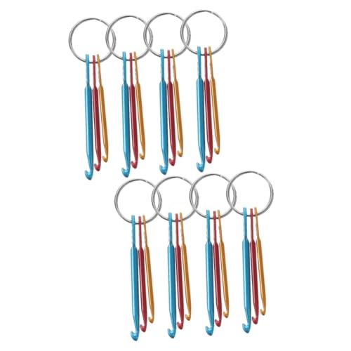 KONTONTY 1 Satz Teiliges Tragbare Häkelnadeln Aluminium Ergonomische Häkelhaken Für Kreative Diy Projekte Und Handgemachte Handarbeiten Für Stricker Und Häkelliebhaber 4 Stück KONTONTY 1 Satz Teiliges Tragbare Häkelnadeln Aluminium Ergonomische Häkelhaken Für Kreative Diy Projekte Und Handgemachte Handarbeiten Für Stricker Und Häkelliebhaber 4 Stück von KONTONTY