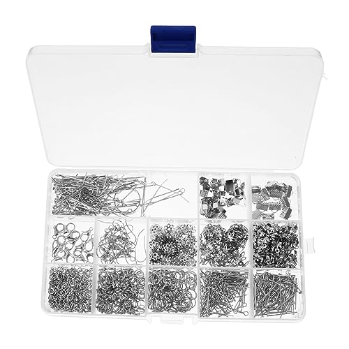 KONTONTY 1 Schachtel DIY Ohrhaken Schmuckzubehör Langlebige Leichte Ohrhaken für Damen und Mädchen Eleganter Ohrschmuck zum Selbermachen Stabile Formbeständige DIY Ohrring Haken für von KONTONTY