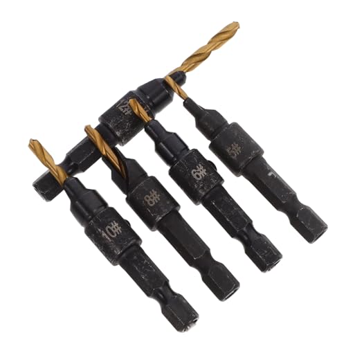 KONTONTY 1 Set Bohrset Kit Splitter Holzbearbeitungsbohrer Bohrer Werkzeug Für Holzbearbeitung Bohrer Bohrer Metallbohrer Spaltbohrer Holzbohrer Bohrer Stahl Golden KONTONTY 1 Set Bohrset Kit Splitter Holzbearbeitungsbohrer Bohrer Werkzeug Für Holzbearbeitung Bohrer Bohrer Metallbohrer Spaltbohrer Holzbohrer Bohrer Stahl Golden von KONTONTY