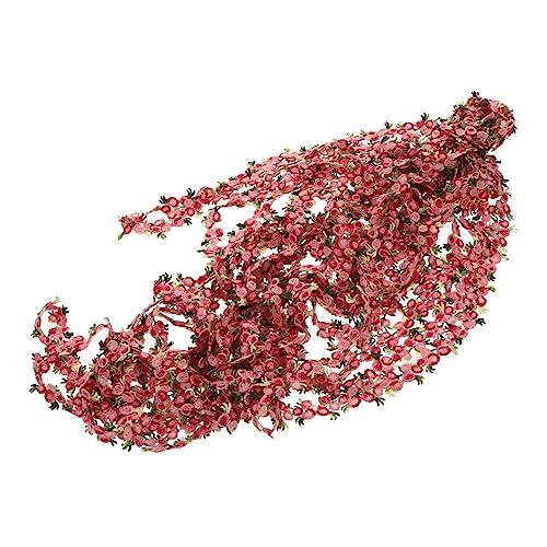 KONTONTY 1 Stück 15 Zubehör Floraler Spitzenbesatz Applikationen Für Hochzeitskleider Bastelspitze Accessoires Zur Kleiderdekoration Floral Bestickter Spitzenbesatz Polyestergarn von KONTONTY