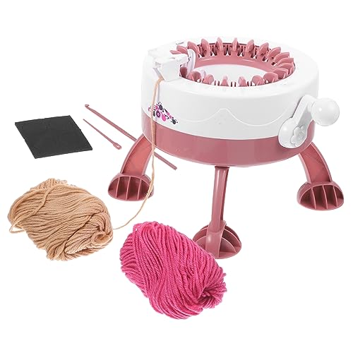 KONTONTY Strickmaschine Aus Kunststoff Pinguinform Manueller Webstuhl Für Kinder Diy-strickspielzeug Kreatives Lerngerät von KONTONTY