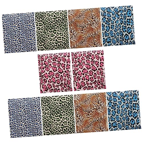 KONTONTY 10 Blatt PU Wärmetransferfolie für DIY Kleidung Flexibles Transfermaterial für Bilder T Shirts Schuhe Schürzen und Mehr Waschbar für Kreative Projekte von KONTONTY